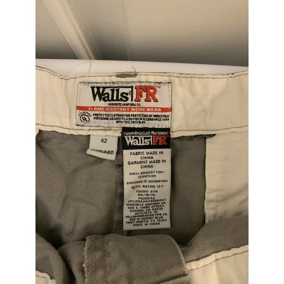 WALLS FR Jeans Mens Sz 42 Gray  2112 ATPV 2 HRC‎ - Picture 2 of 9